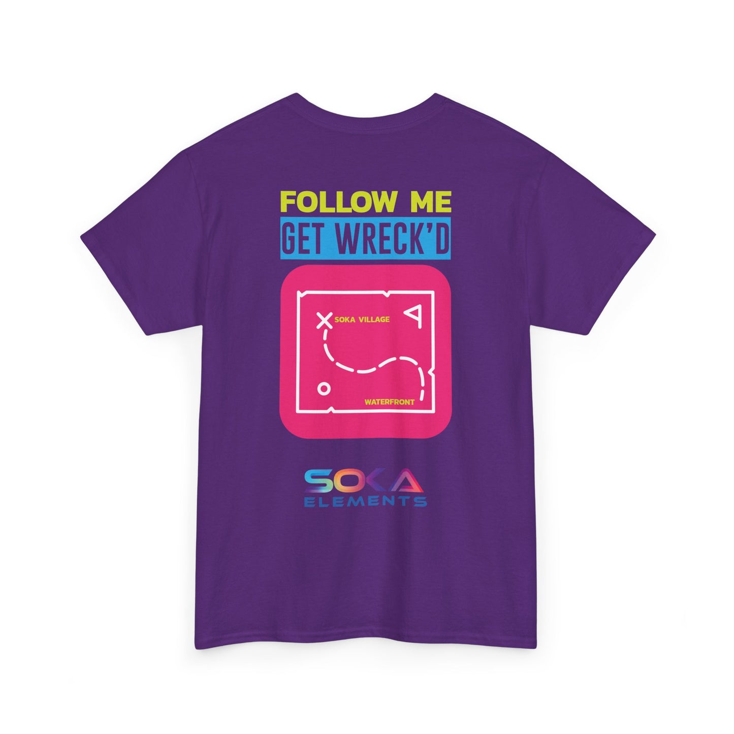 Get Wrecked Tee- Purple