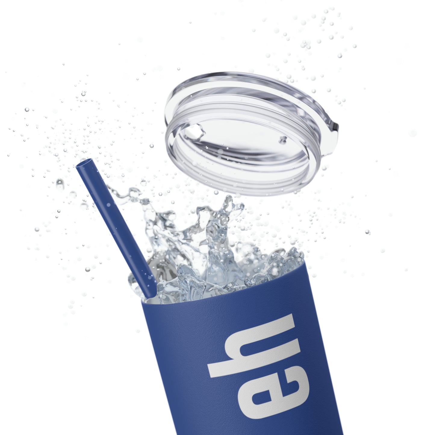 mine eh | Skinny Tumbler with Straw, 20oz